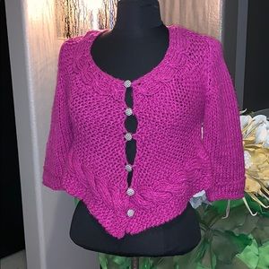 Free People Cropped Sweater